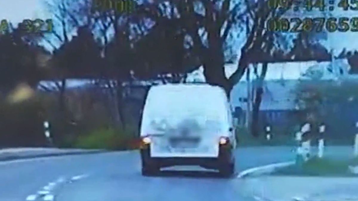 Pościg policjantów ze Szczytna