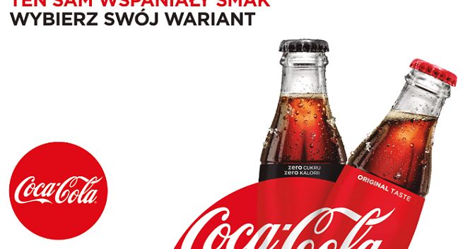 Coca-Cola reklamowana w nowej odsłonie. „Ten sam wspaniały smak, wybierz swój wariant” (wideo)