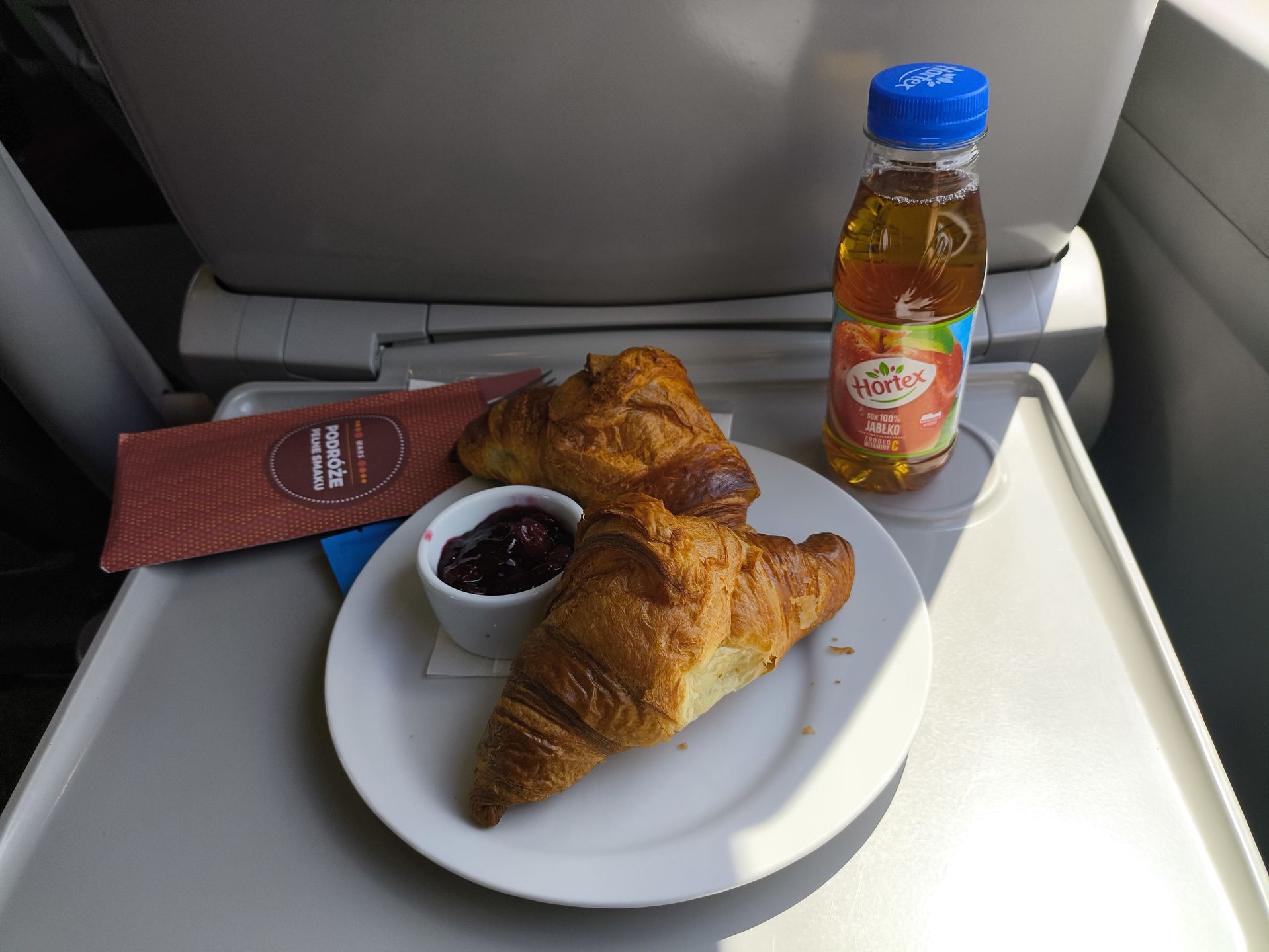 Poczęstunek w Pendolino - Pyszności