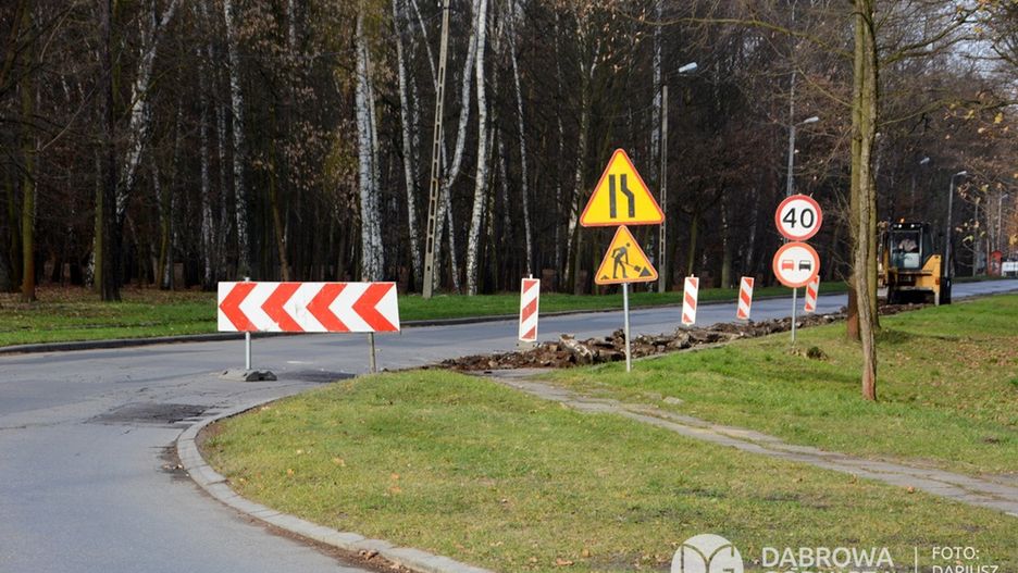 Dąbrowa Górnicza. Część ulicy Robotniczej została zamknięta dla ruchu. 