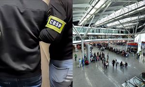 Zatrzymanie pasażera na lotnisku w Warszawie. Komentarz rzecznika CBŚP