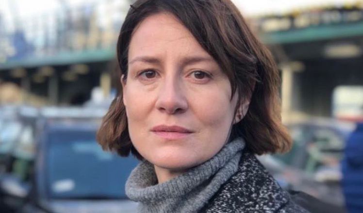Maja Ostaszewska niesie pomoc uchodźcom