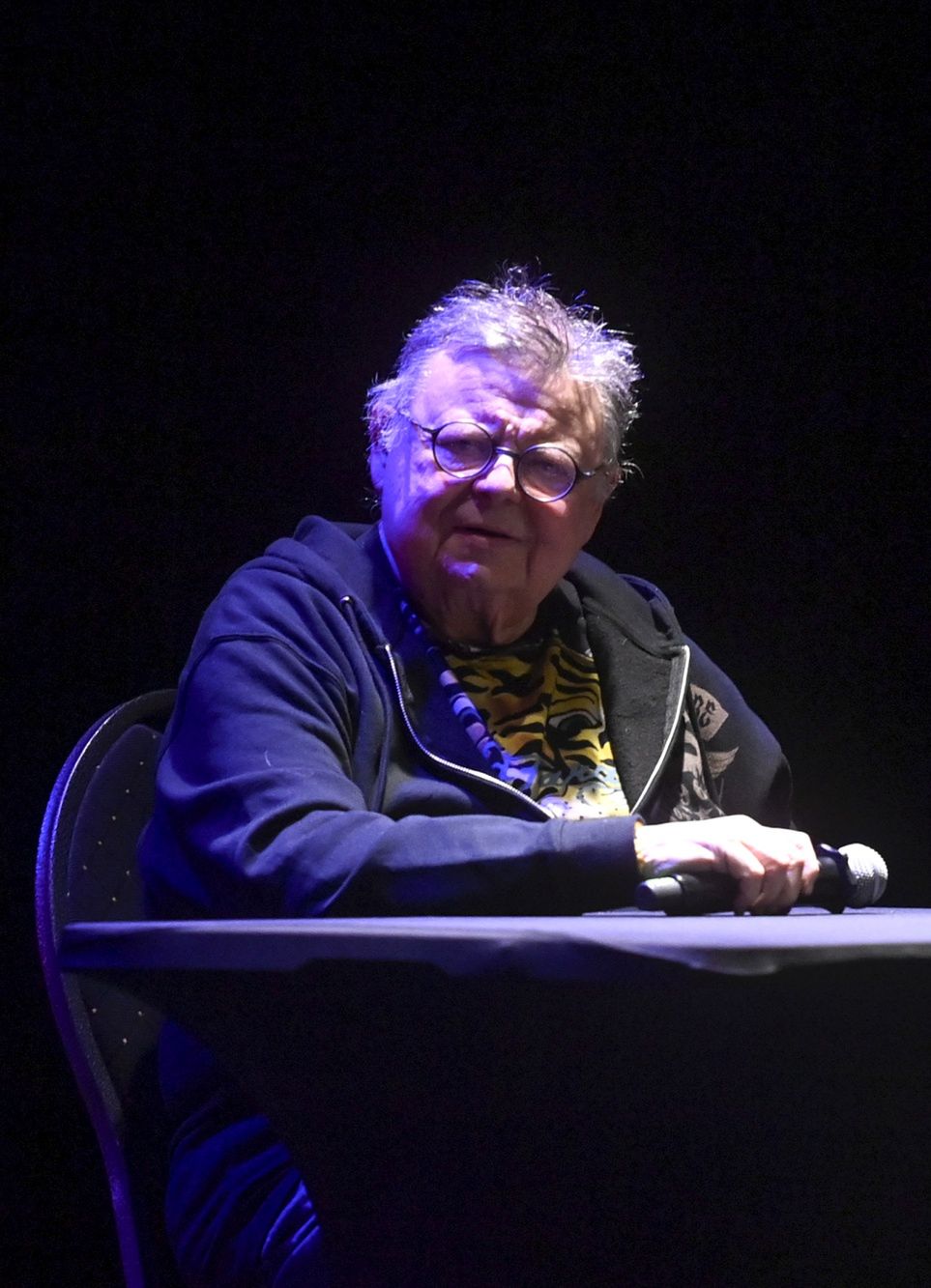 Wojciech Mann na jubileuszu Piotra Bukartyka