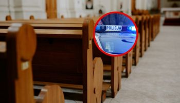 Półnagi 35-latek w kościele. Nagle zaczął krzyczeć