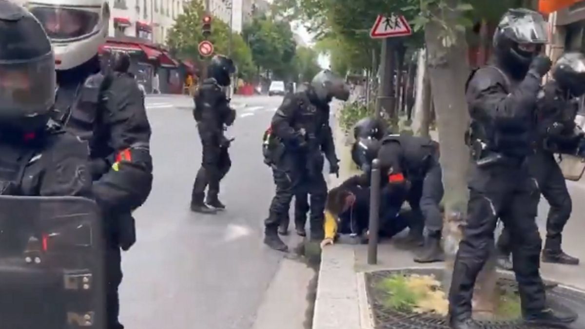 W wielu miastach we Francji odbyły się protesty tzw. antyszczepionkowców. 