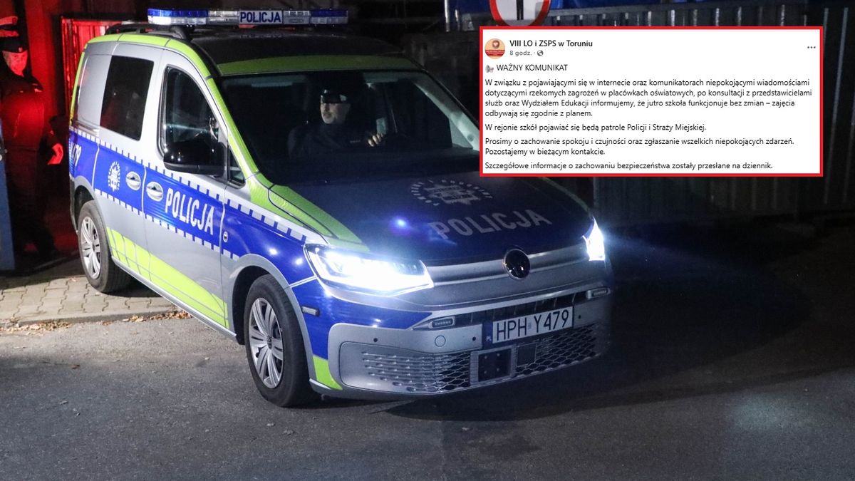 Jest reakcja szkoły w Toruniu na dezinformację