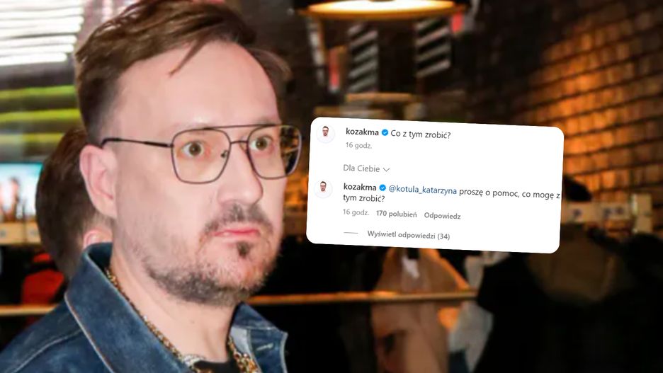 Mariusz Kozak poprosił o pomoc Katarzynę Kotulę