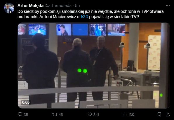 Tak wyglądała nocna "obrona" TVP przez PiS