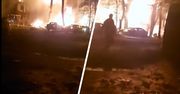 Rosjanie uderzyli w środku nocy. "Płoną mieszkania od parteru po czwarte piętro". Wstrząsające nagrania