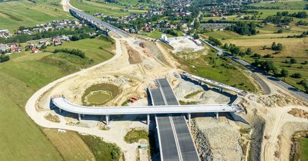 Nowy fragment zakopianki. Termin zakończenia budowy przesunięty
