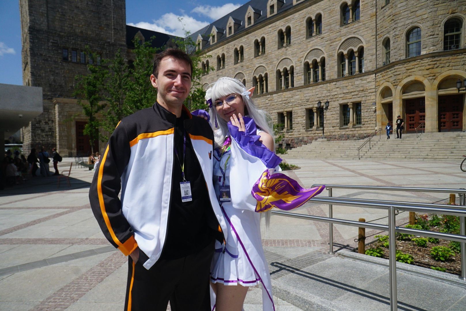 Cosplayerzy na ulicach Poznania