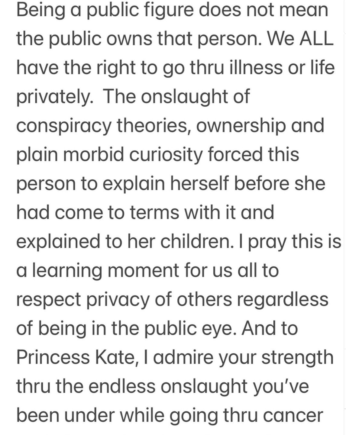 Shannen zwróciła się do księżnej Kate