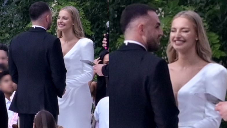 Ślub Karoliny Pisarek i Rogera Salli