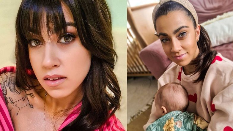 Maja Hyży pozuje z roczną córką ubraną w bikini 