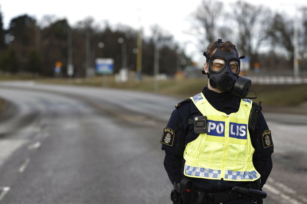 Unexplained incident at Swedish security services headquarters leaves eight hospitalised