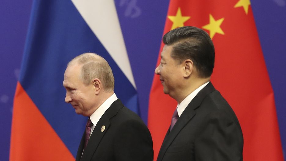 Na zdjęciu Władimir Putin i Xi Jinping