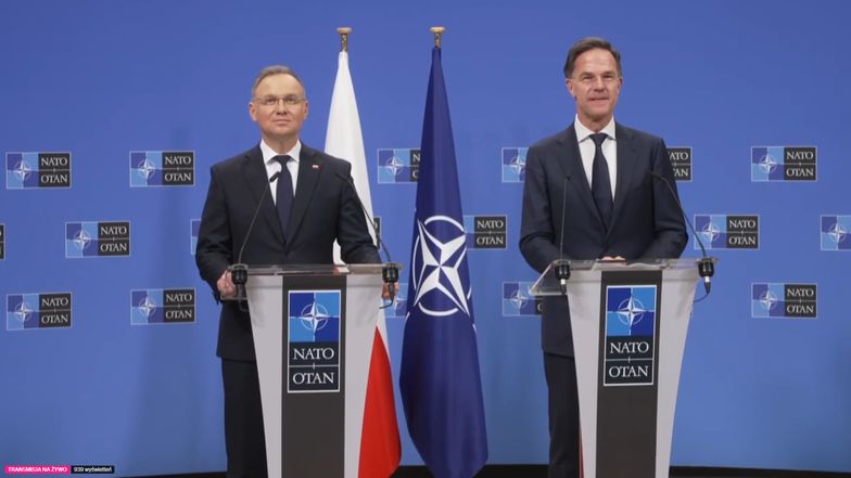 Andrzej Duda potwierdza. "Złożyłem wniosek do NATO"