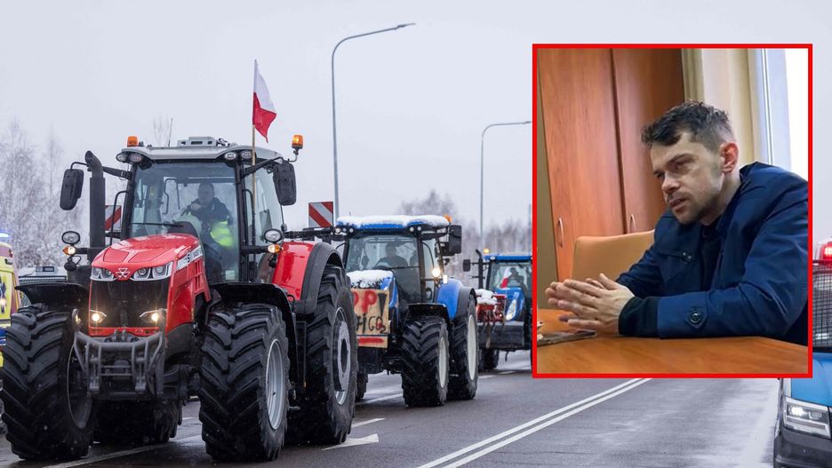 Zaognia się protest rolników w Dorohusku na granicy z Ukrainą. Grożą zaoraniem torów kolejowych