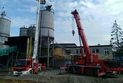 Tragiczny wypadek w Kolbudach. Mężczyzna zginął przygnieciony przez silos