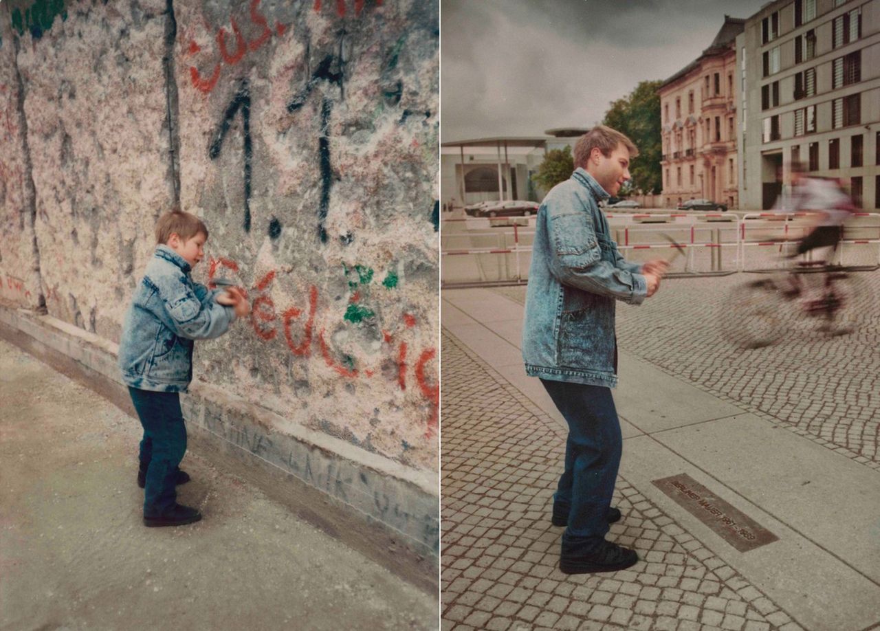 Christoph 1990 oraz 2011, Mur Berliński