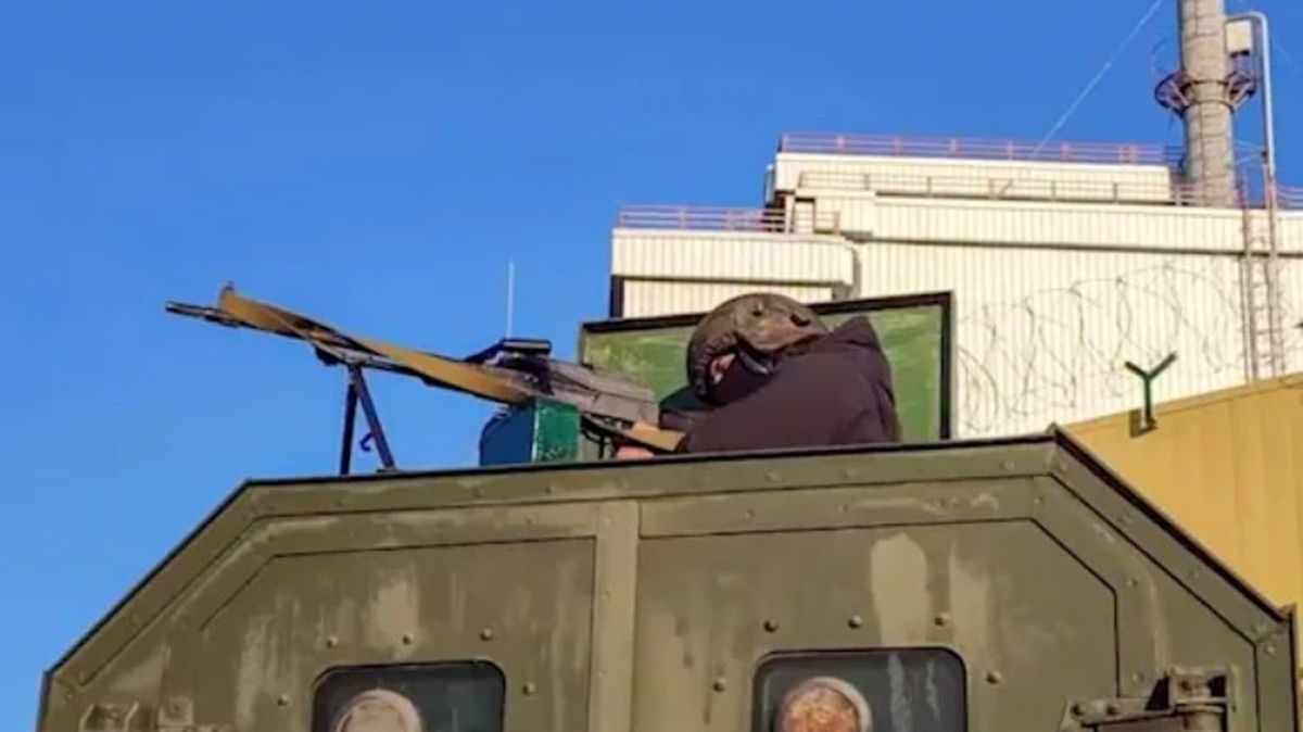 Rosyjskie wojska w Czarnobylu 