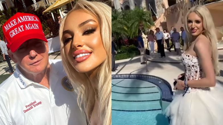 Caroline Derpienski wspomina imprezę u Donalda Trumpa