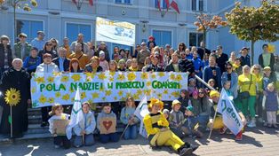 Pola Nadziei w Pruszczu Gdańskim z żółtą paradą i festynem w Cukrotece. Z sercem wsparli pruszczańskie hospicjum