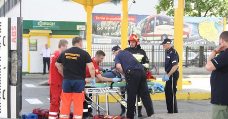 Ostrowieckie Służby Ratownicze w akcji – symulacja wypadku