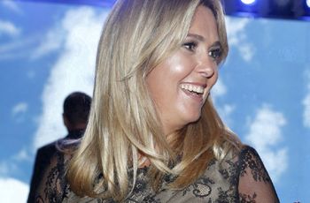 Najmodniejszy kolor na wiosnę? Spójrzcie, jak ubrała się do śniadaniówki