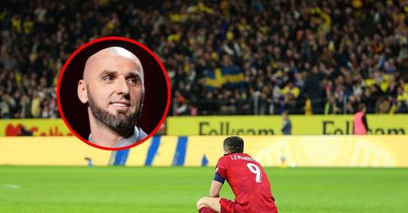 Gortat oglądał mecz Polski. Napisał o Lewandowskim. "Strasznie szkoda"