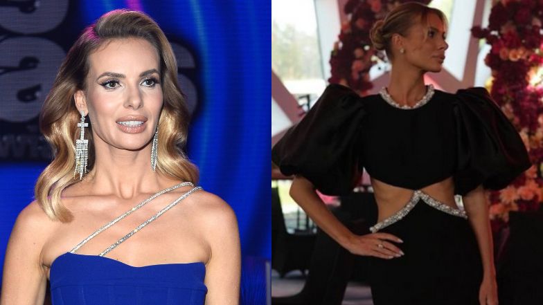 Janachowska tłumaczy się z czarnej sukienki na weselu