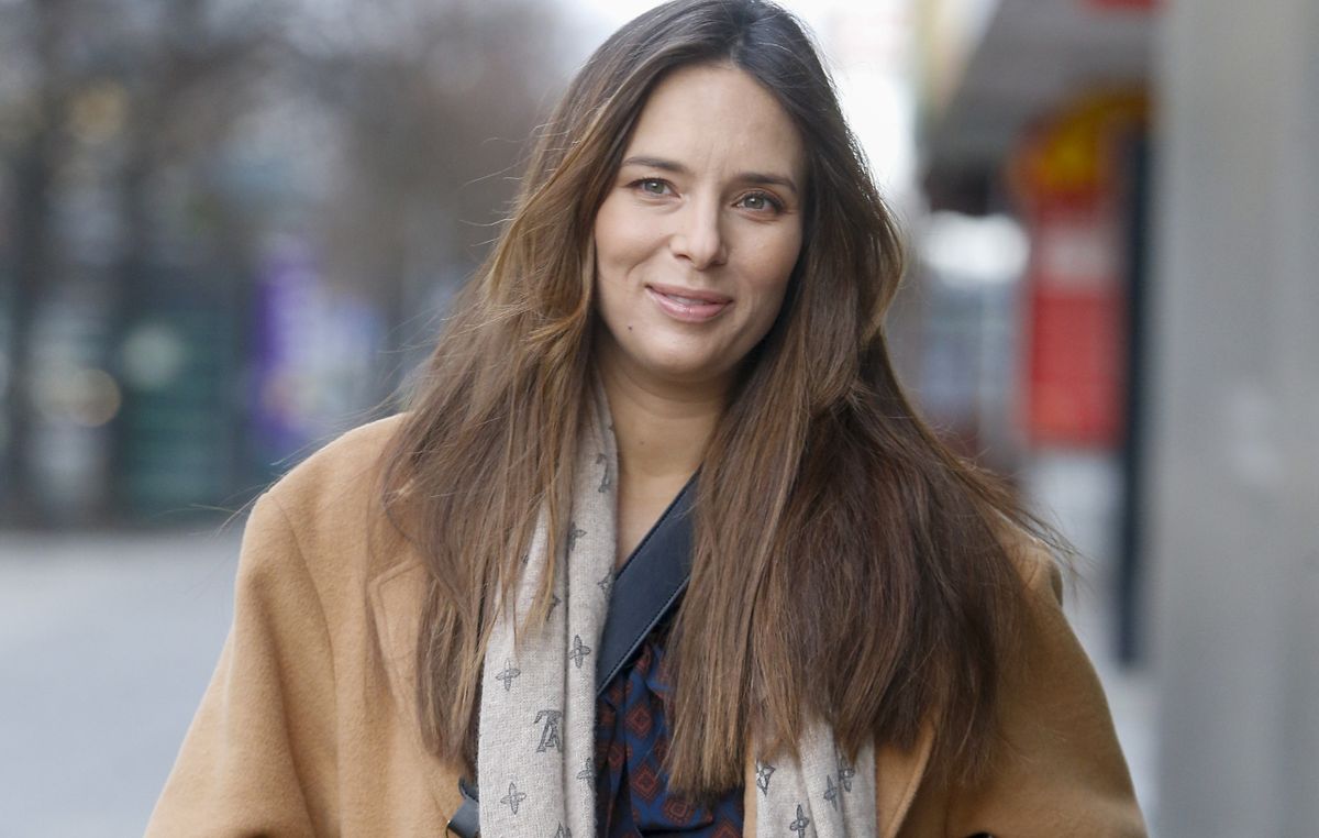 Anna Czartoryska-Niemczycka przed studiem "Dzień Dobry TVN" 