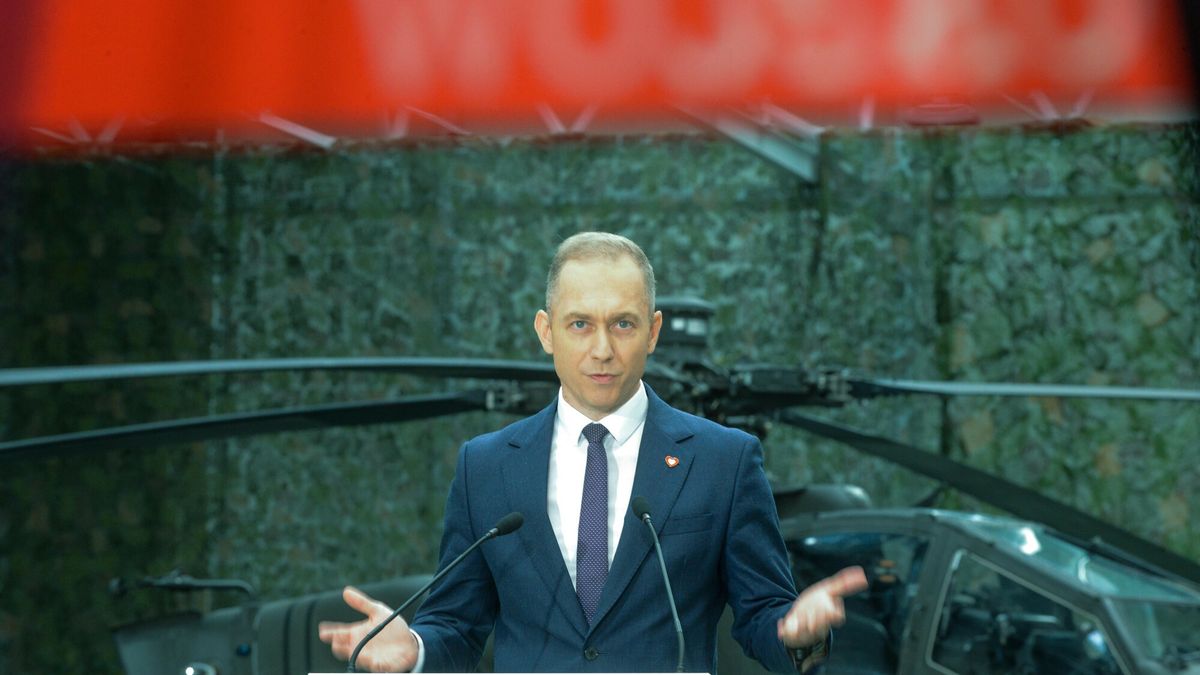 Wiceminister obrony narodowej Cezzary Tomczyk