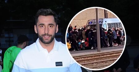 Z oddali krzyczał "ZOMO!". Maserak boi się wychodzić na ulicę