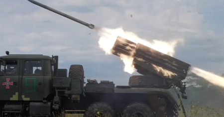 Tak Ukraina broni Charkowa. Rakiety "VERBA" w akcji