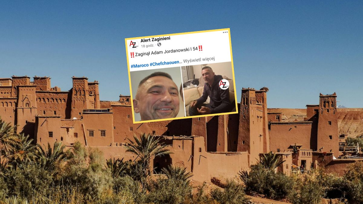  Adam Jordanowski zaginął w Maroku