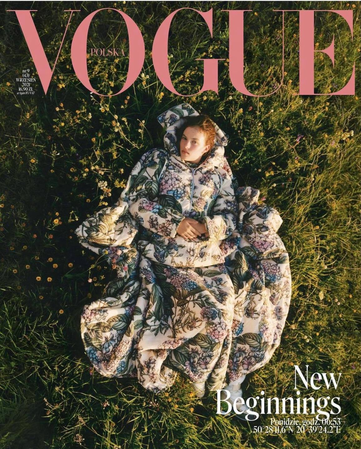 Wrześniowa okładka "Vogue Polska"