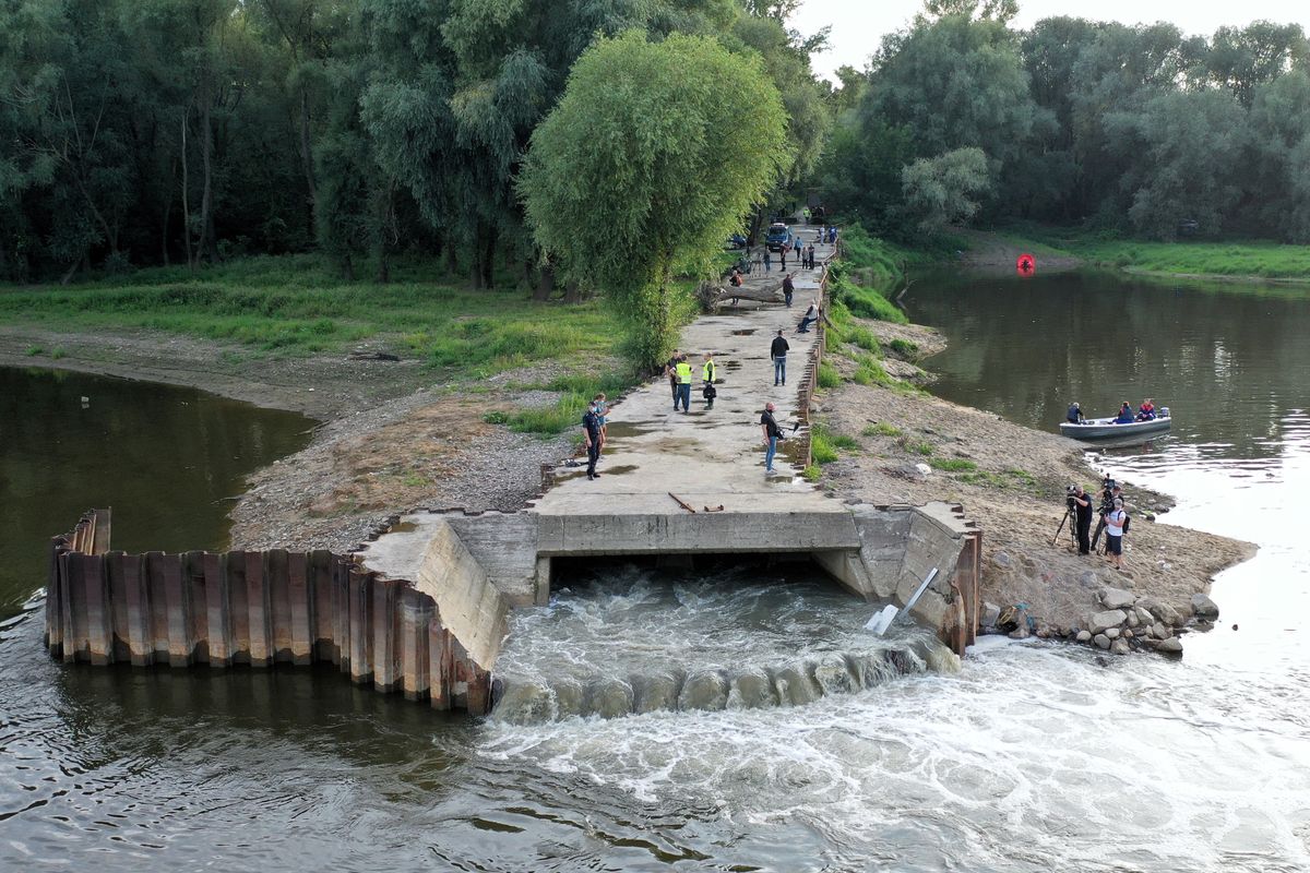 Warszawa, "Czajka". Awaria oczyszczalni