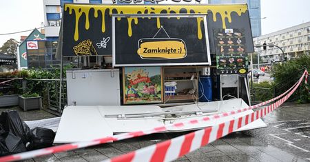 Groźna sytuacja w Gdańsku. Wybuchł food truck