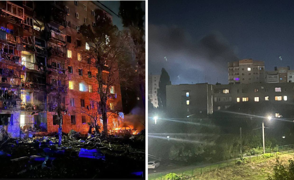 The media report on the damage in Kursk following Ukrainian shelling. The missiles hit, among other things, a residential building.