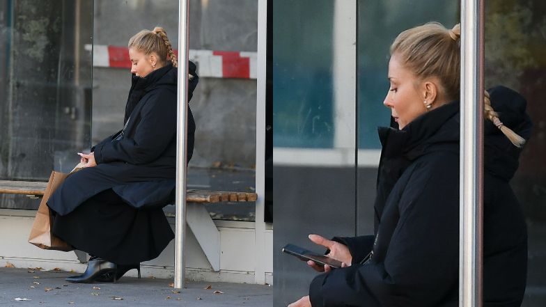 Katarzyna Warnke "przyłapana" podczas zakupów