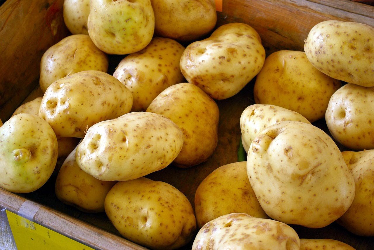 Obejrzyj dokładnie ziemniaki. Jeśli zauważysz na nich plamki, nie jedz. Mogą być toksyczne