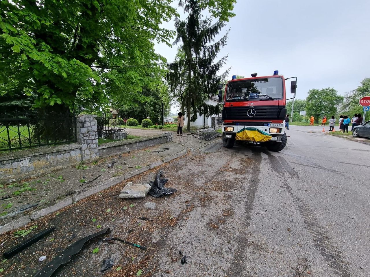 Świdnik Duży. Mieszkańcy mają wątpliwości czy to był wypadek