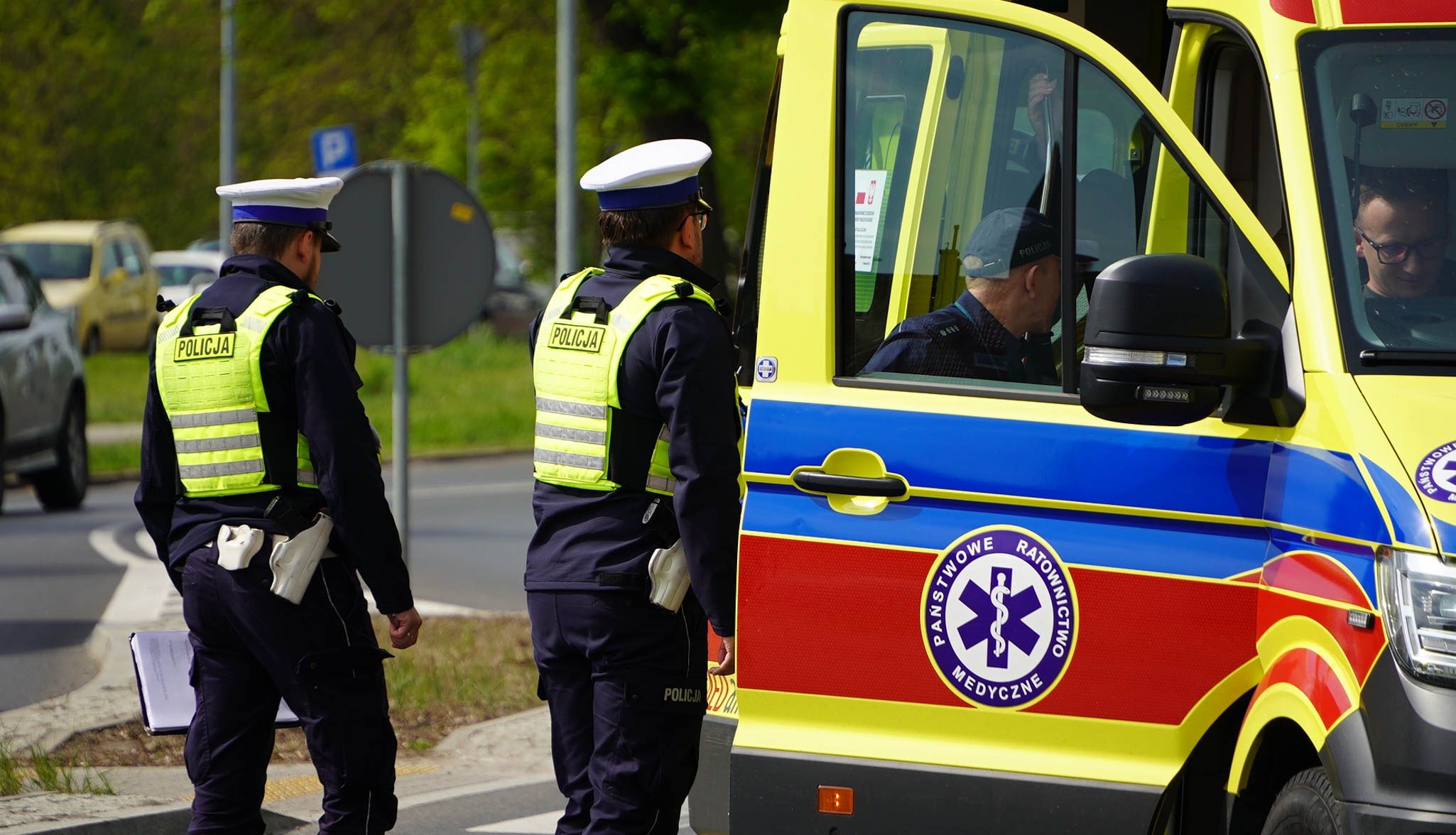 Wypadek na rodzie w Pile