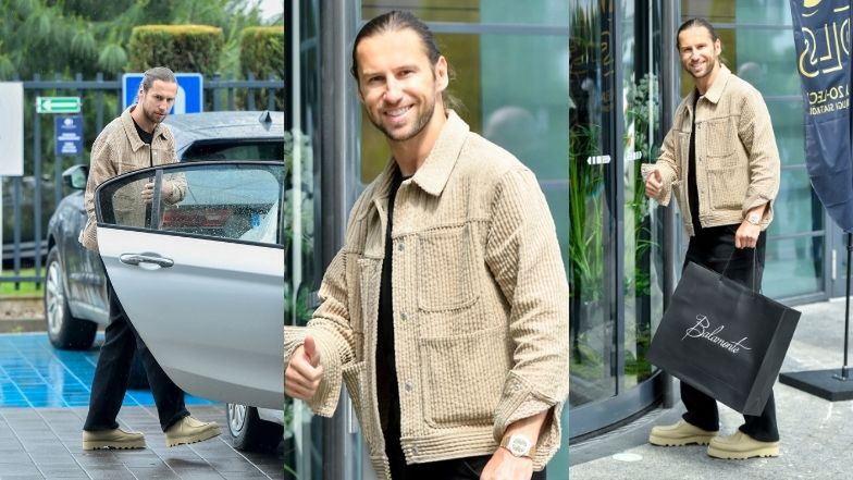 Piłkarze reprezentacji Polski w drodze na zgrupowanie