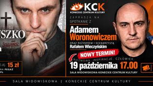 Dwudniowe spotkanie z filmem o ks. Popiełuszce. Adam Woronowicz w Końskich