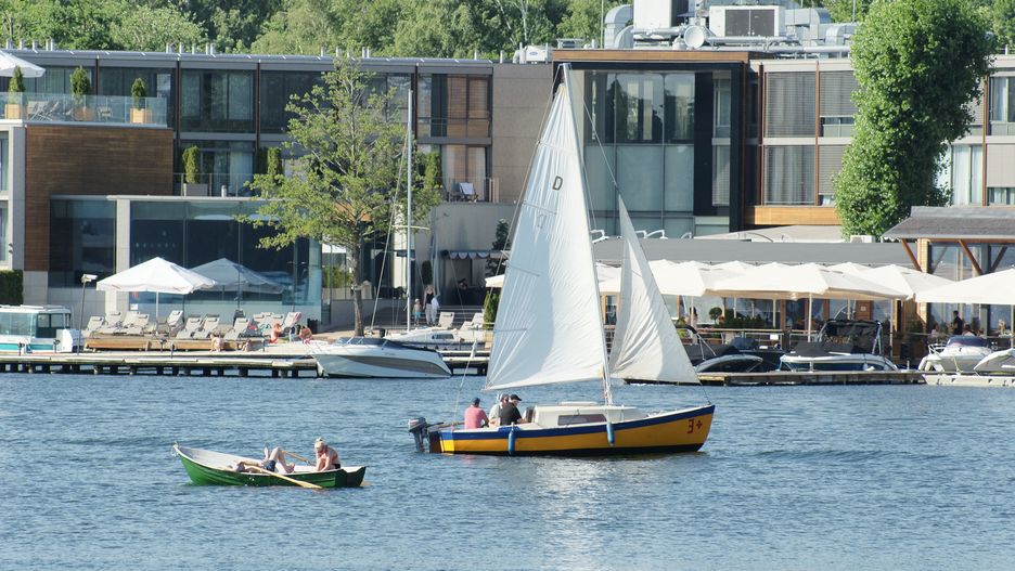 W hotelu nad jeziorem Ukiel doszło do pożaru