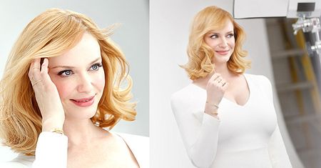 Christina Hendricks została BLONDYNKĄ!
