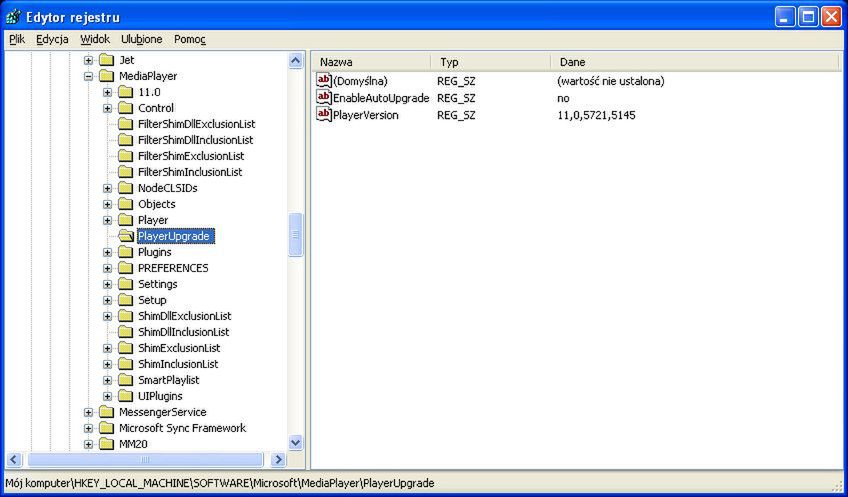 Jak wyłączyć aktualizacje Windows Media Player? 2