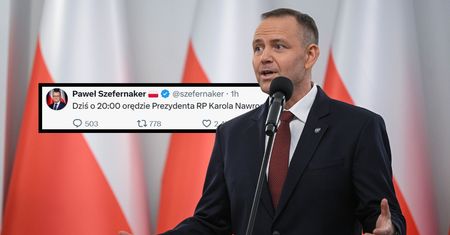 Jest zapowiedź. Nawrocki wygłosi orędzie